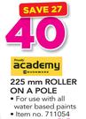Academy 225mm Roller On A Pole