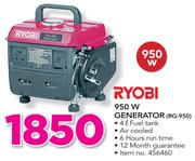 Ryobi 950W Generator RG-950