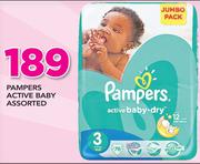 Pampers Active Baby Assorted
