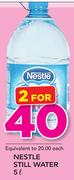 Nestle Still Water-2x5Ltr
