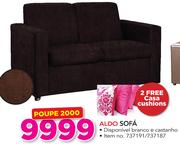 Aldo Sofa+ Free 2 Casa Cushions