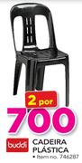 Buddi Cadeira Plastica-por 2