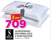 Sheraton Almofadas Em Fibra Oca 2 Por Pacote