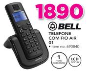 Bell Telefone Com Fio Air 01