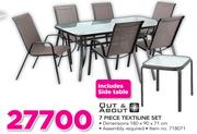 Out&About 7 Piece Textiline Set
