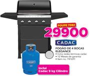 Cadac Fogão De 4 Bocas Elegance