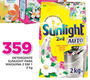 Detergente Sunlight Para Maquina 2 em 1-2Kg
