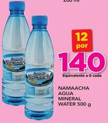 Namaacha Água Mineral Water-12x500g