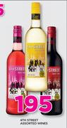 4th Street Assorted Wines