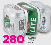 Castle Lite 6 Pack