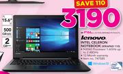 Lenovo Intel Celeron Notebook Ideapad 110
