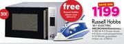Russell Hobbs 30Ltr Electric Microwave RHEM30L+ Free Russell Hobbs Steam Iron RHI-613