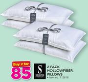 Sheraton 2 Pack Hollowfiber Pillows-For 2