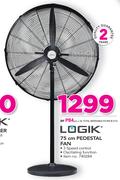 Logik 75Cm Pedestal Fan