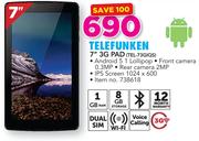 Telefunken 7" 3G Pad TEL-73GIQS