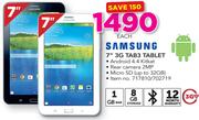 Samsung 7" 3G Tab3 Tablet-Each