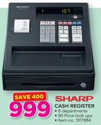 Sharp Cash Register