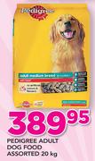 Pedigree Adult Dog Food Assorted-20Kg