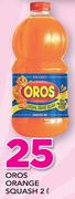 Oros Orange Squash-2Ltr