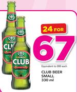 Club Beer Small-24x330ml