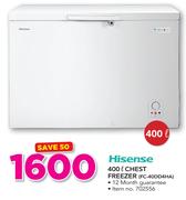 Hisense 400Ltr Chest Freezer FC-40DD4HA