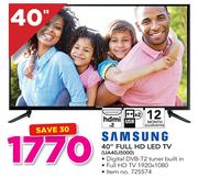 Samsung 40" FHD LED TV UA40J5000