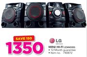 LG Mini HiFi CM4550