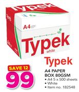 Typek A4 Paper Box 80GSM