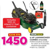TrimTech 6 HP Lawnmower Combo FT6COMB