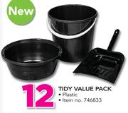 Tidy Plastic Value Pack