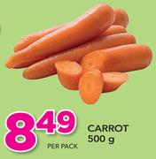 Carrot-500g Per Pack