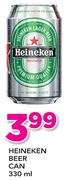 Heineken Beer Can-330ml