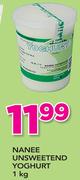 Nanee Unsweetend Yoghurt-1Kg