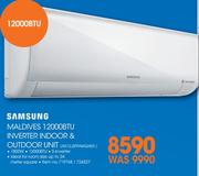 Samsung Maldives 12000BTU Inverter Indoor & Outdoor Unit