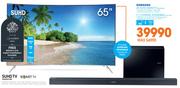 Samsung 65" SUHD Smart TV 65KS8500+ 2.1 Channel Soundbar HW-J550