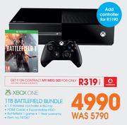 Xbox One 1TB Battlefield Bundle-On MyMeg 500