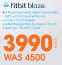 Fitbit Blaze PurePulse Heat Rate