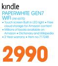 Kindle Paperwhite GEN7 WiFi AK-6570