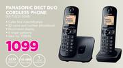 Panasonic Dect Duo Cordless Phone KX-TGC212SAB