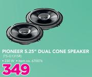 Pioneer 5.25" Dual Cone Speaker TS-G1315R