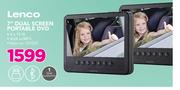 Lenco 7" Dual Screen Portable DVD