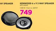 Kenwood 6x9 3 Way Speaker 400W KFC-E6965