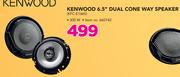 Kenwood 6.5" Dual Cone Way Speaker 300W KFC-E1665