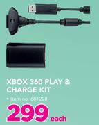 Xbox 360 Play & Charge Kit-Each