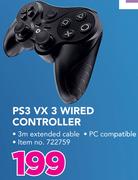Gioteck PS3 VX 3 Wired Controller