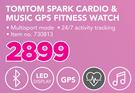 TomTom Spark Cardio And Music GPS Fitness Watch