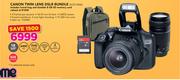 Canon Twin Lens DSLR Bundle EOS1300D