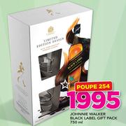 Johnnie Walker Black Label Gift Pack-750ml