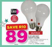 Eurolux 6W LED Day/Night Globe-Each