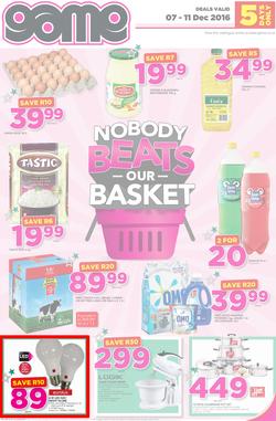 Game : Nobody Beats Our Basket (7 Dec - 11 Dec 2016), page 1